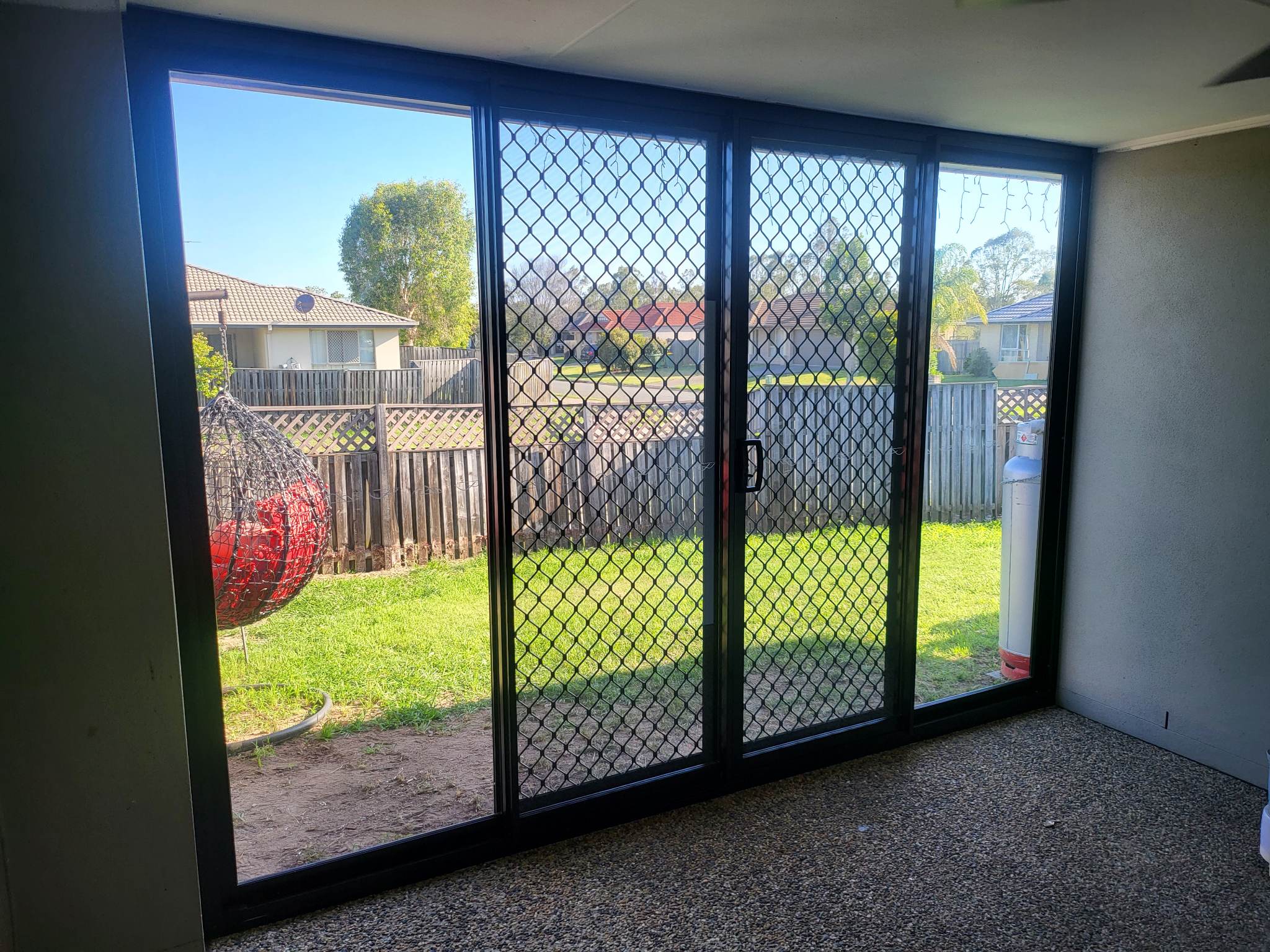 Sliding Doors with Security Screens